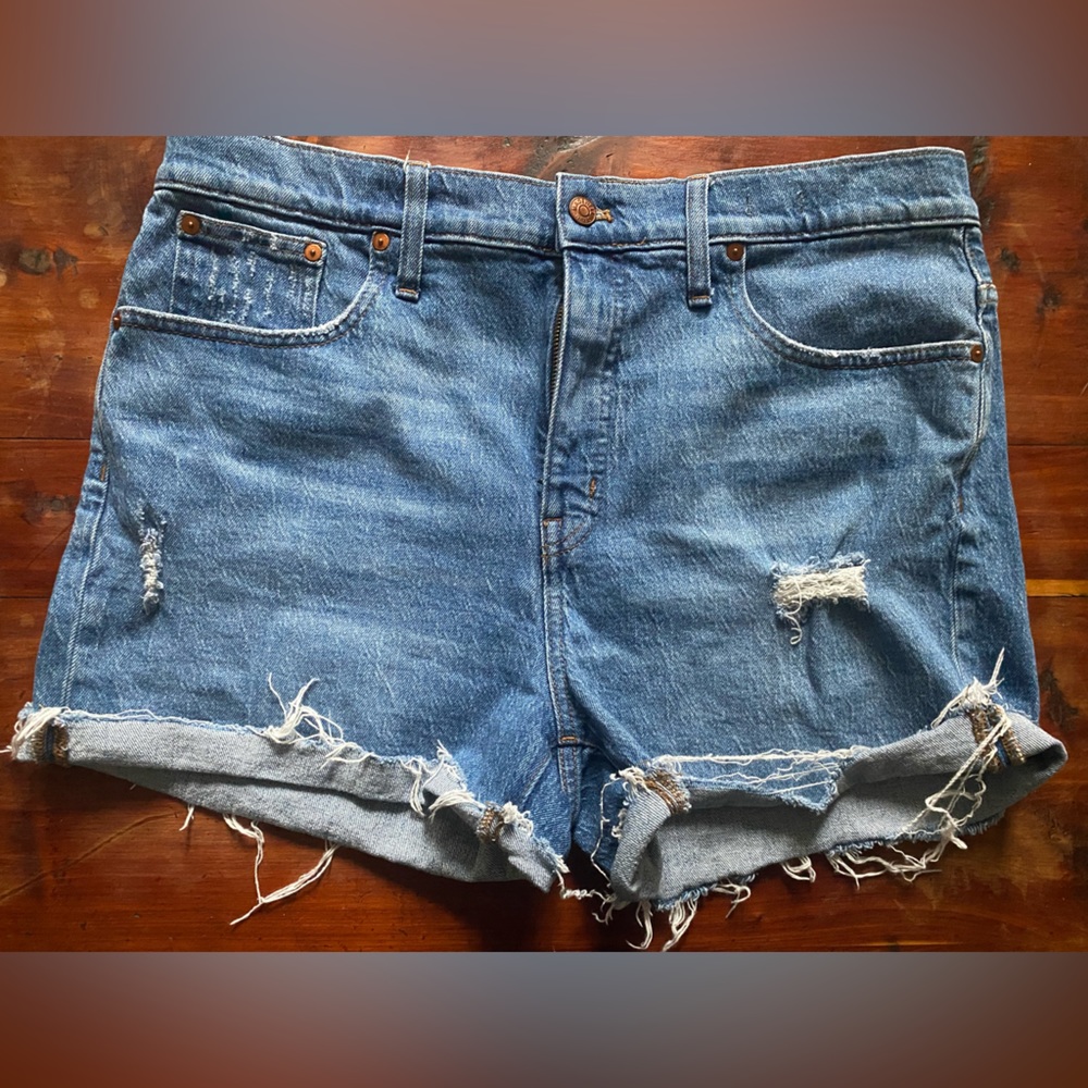 Madewell denim shorts